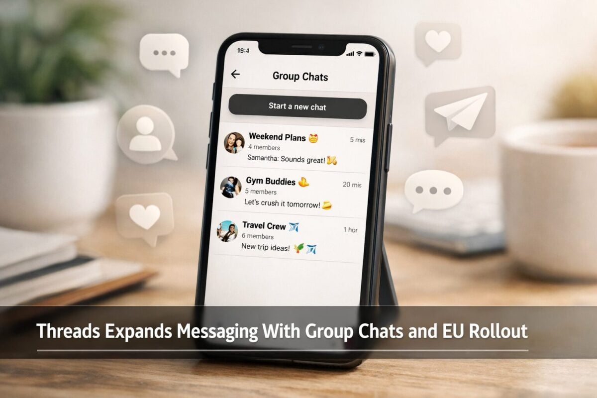 Threads Expands Messaging With Group Chats and EU Rollout