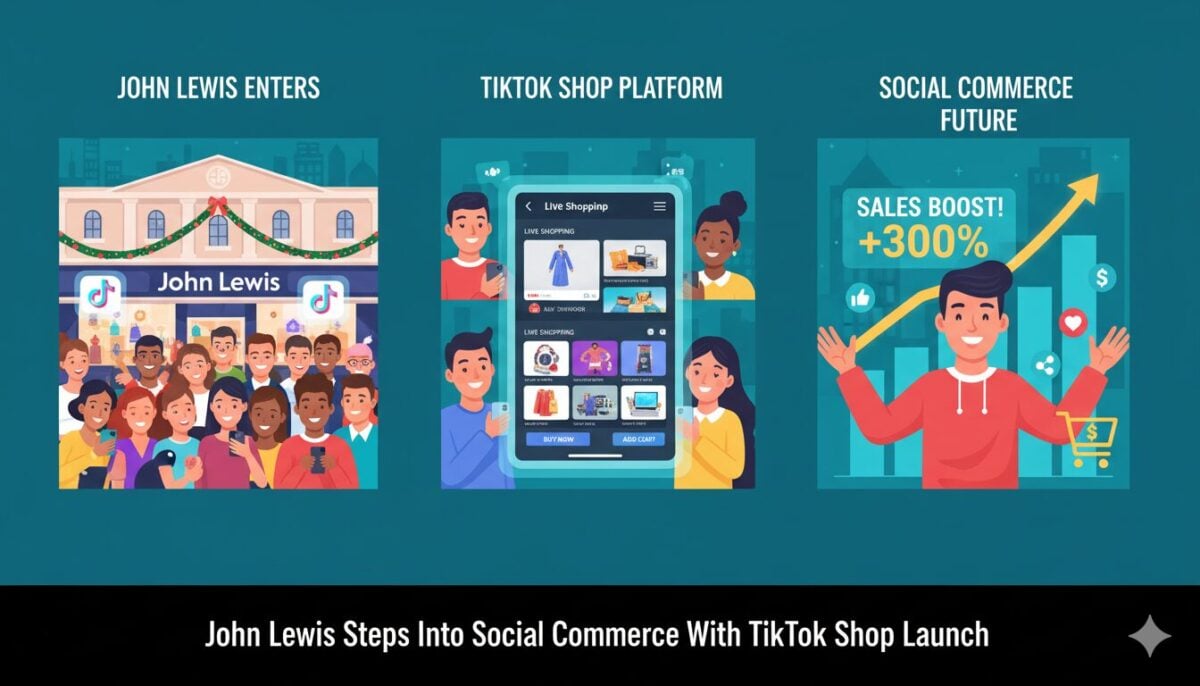 John Lewis Steps Into Social Commerce With TikTok Shop Launch