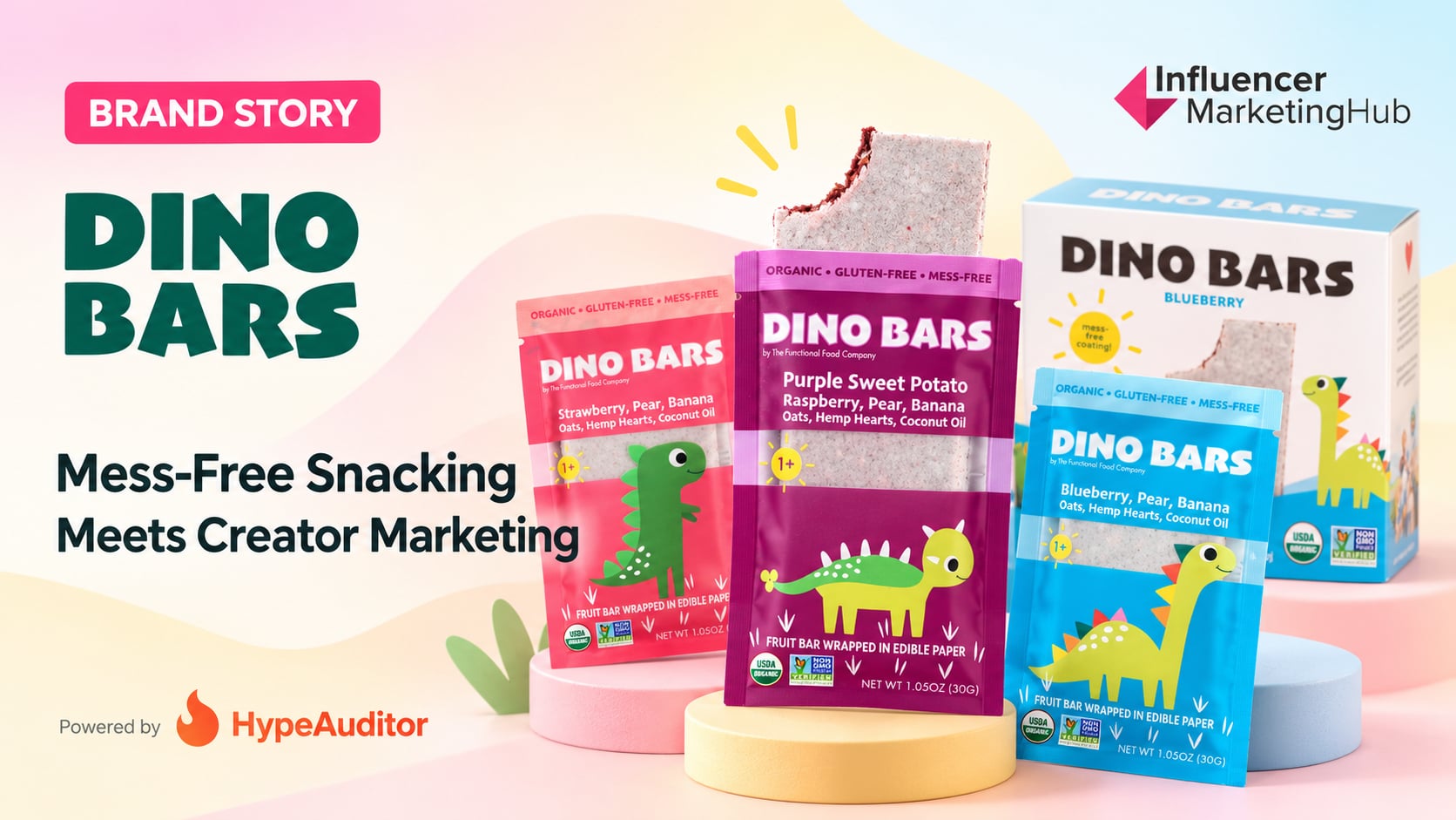How DinoBars Turned Mess-Free Snacking Into a Creator Marketing Advantage